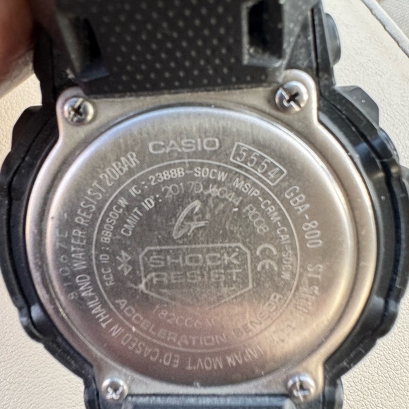 G-Shock Black Smartwatch with Rugged Design - Picture 6 of 6